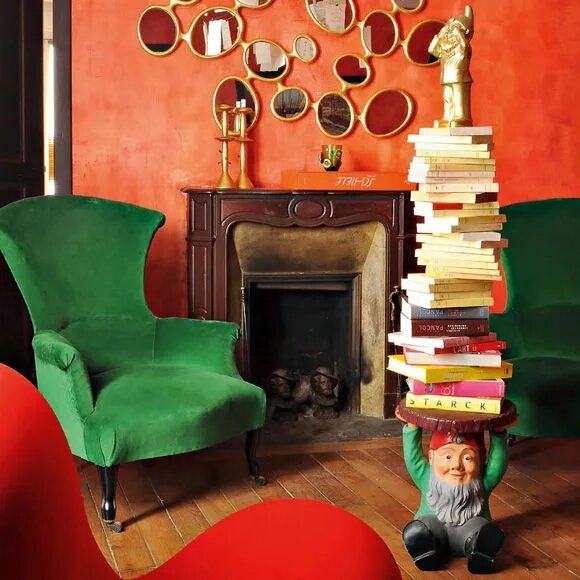 Attila Gnome Stool by Kartell Furniture Stool Attila Gnome Stool by Kartell Furniture Stool